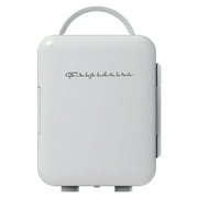 Frigidaire EFMIS139-WHITE 6-Can 48-Watt Compact Mini Retro Portable Beverage Refrigerator (White)